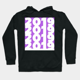2019 New Year Purple Shirt Hoodie